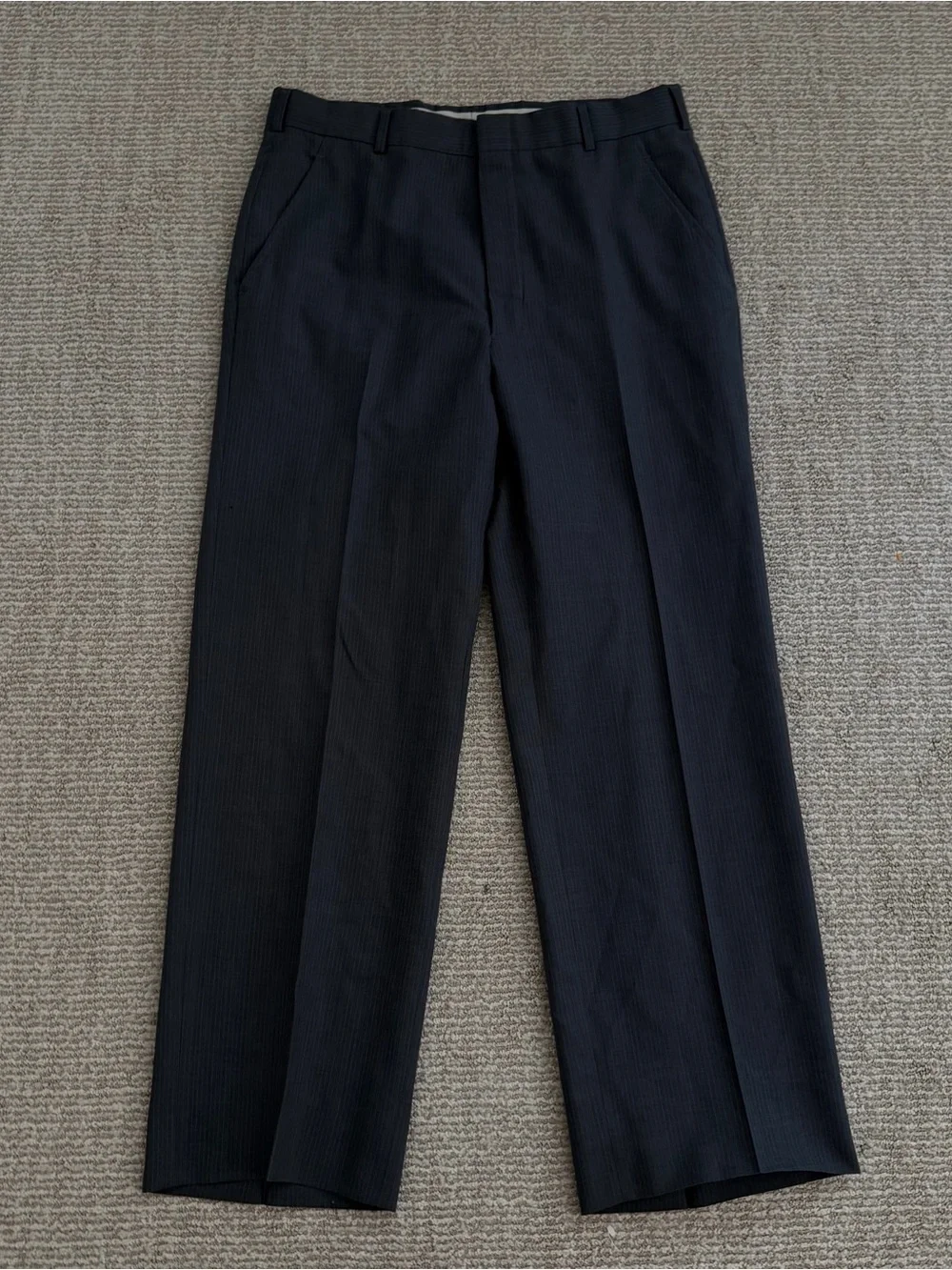 vintage Christian Dior menswear pinstripe wool trouser - 36W × 30L